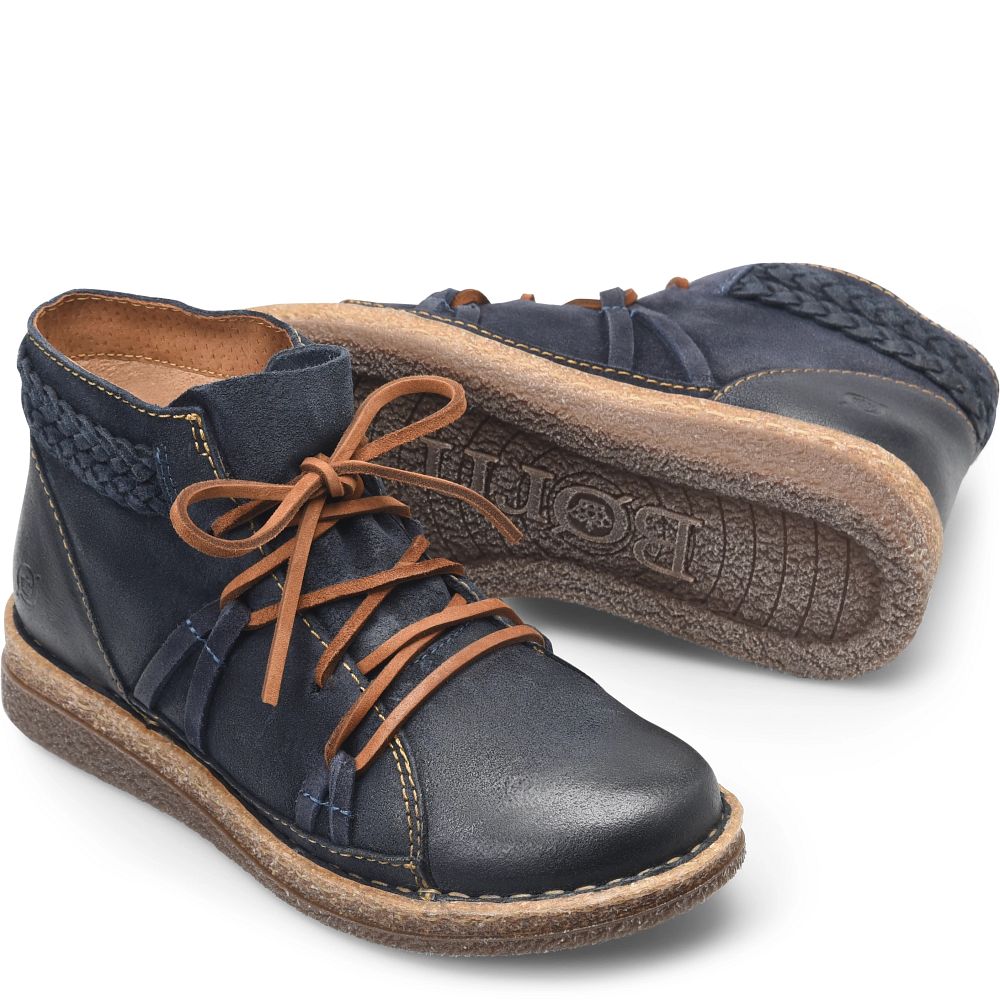 Born Temple II Boots Navy Indigo Distressed Product ID-1HApiF7f