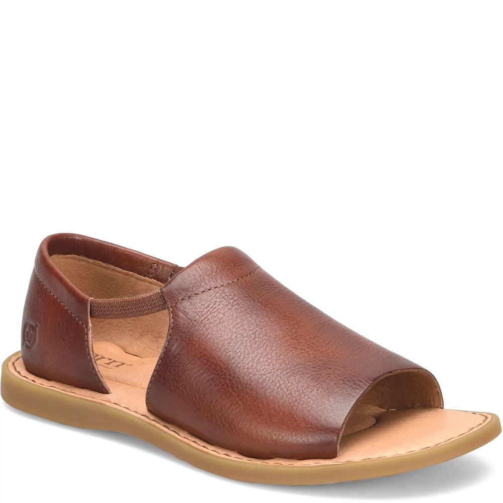 Born Cove Modern Sandals Dark Tan Bourbon Product ID-6U0M6gyz