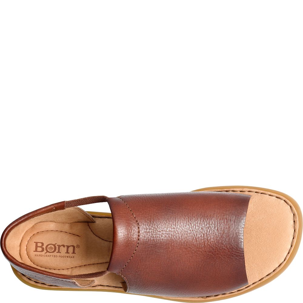 Born Cove Modern Sandals Dark Tan Bourbon Product ID-6U0M6gyz