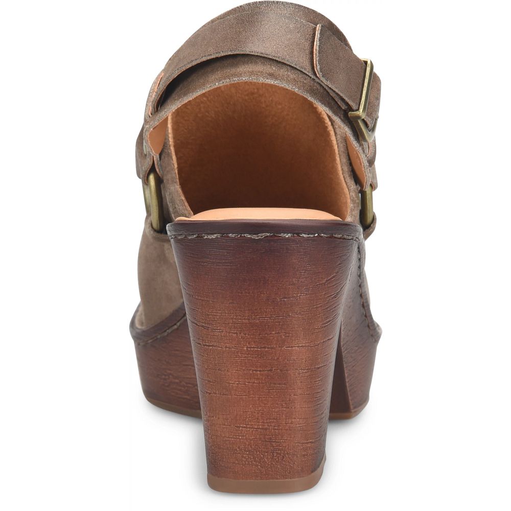 Born Hudson Clogs Taupe Distressed Product ID-AJMYw6es