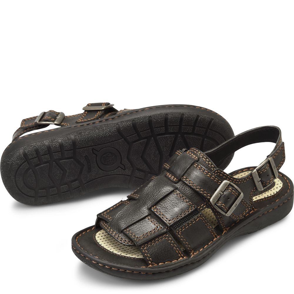 Born Miguel Sandals Black Product ID-Al0WOGJj