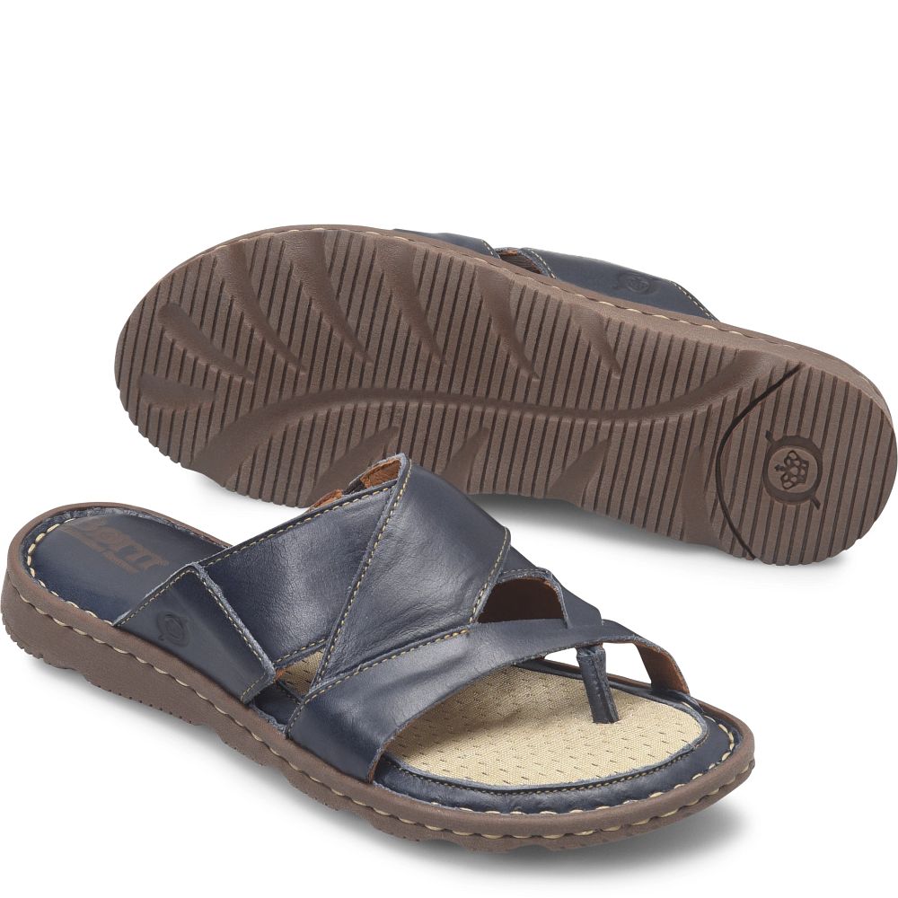 Born Sorja II Sandals Navy Product ID-BoiorP1c