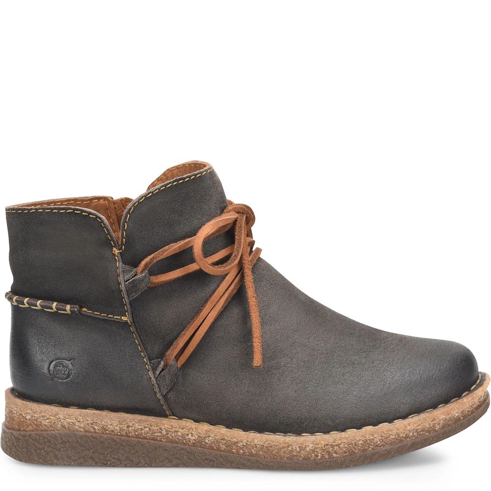 Born Calyn Boots Dark Grey Distressed Product ID-Bwb3o40h