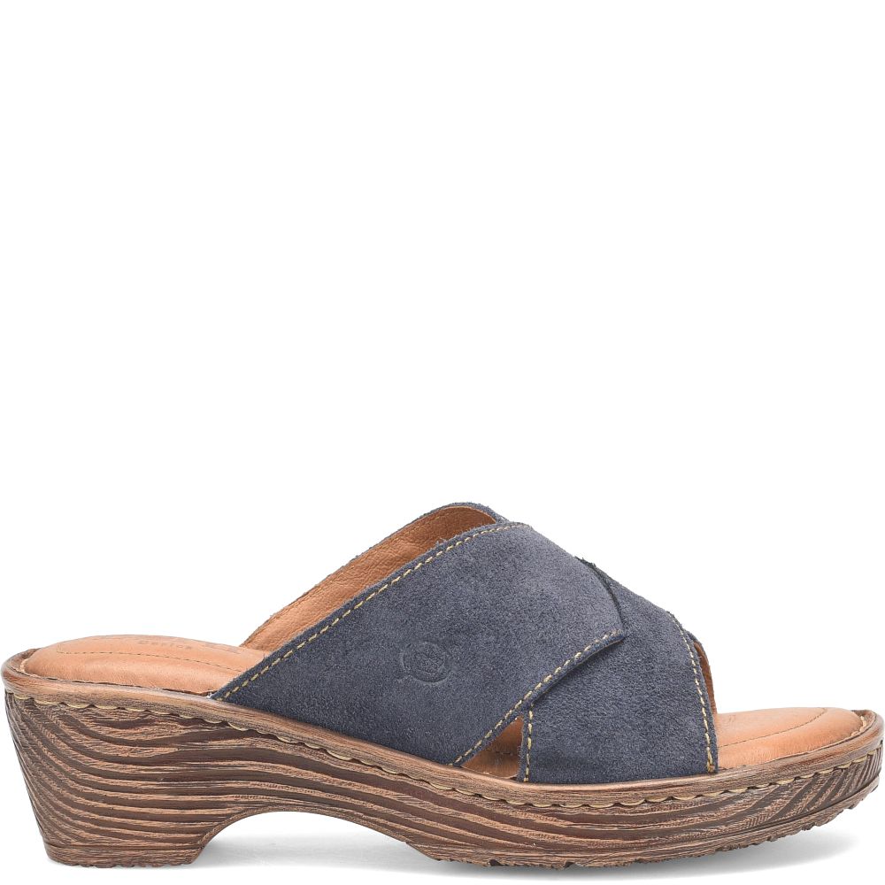 Born Teayo Basic Sandals Navy Indigo Distressed Product ID-D9tkyPnP