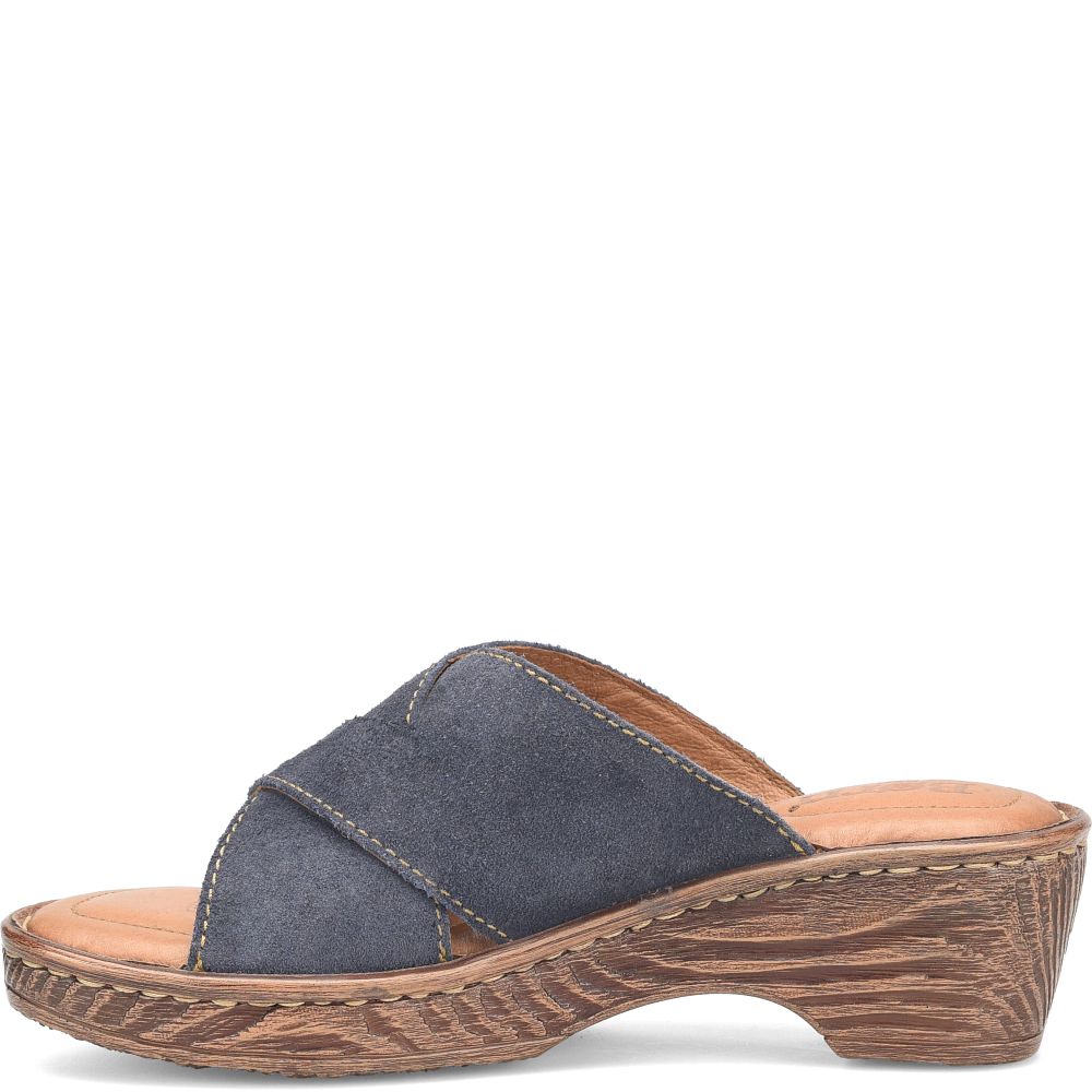 Born Teayo Basic Sandals Navy Indigo Distressed Product ID-D9tkyPnP