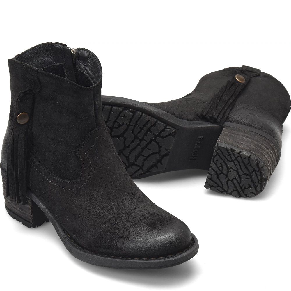 Born Alondra Boots Black Distressed Product ID-G4Uwfwtp