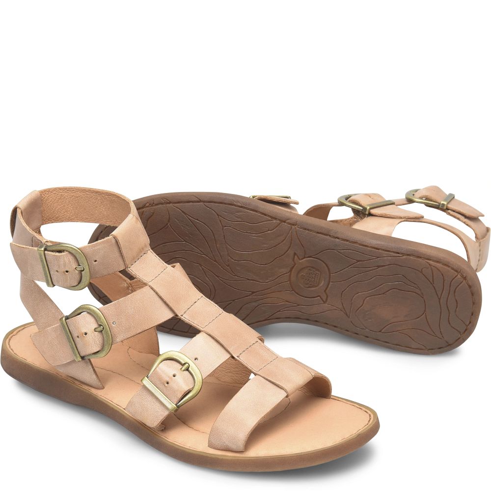 Born Haidee Sandals Natural Product ID-NauLrSUd [BornShoes-228]