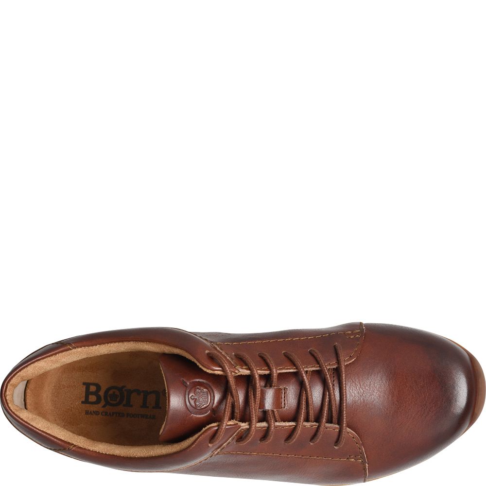 Born Brady Slip-Ons Dark Tan Bourbon Product ID-O7ppfJMZ