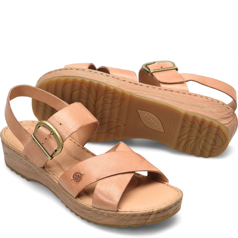 Born Aida Sandals Natural Product ID-f7XNLRGM [BornShoes-291]