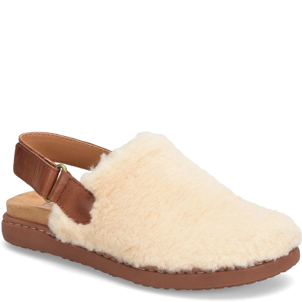 Born Kat Slippers Natural Shearling Product ID-gWaLhVLS