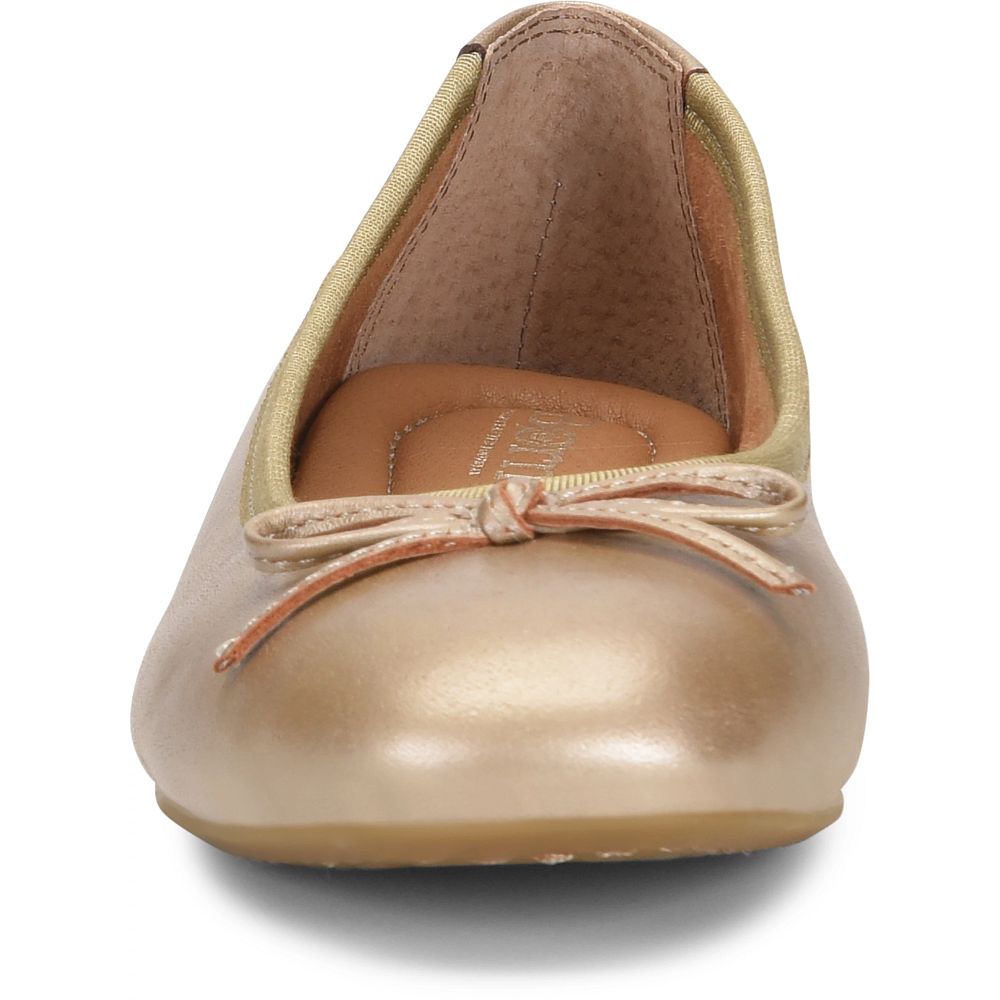 Born Brin Flats Gold Metallic Product ID-hiSwxY6y