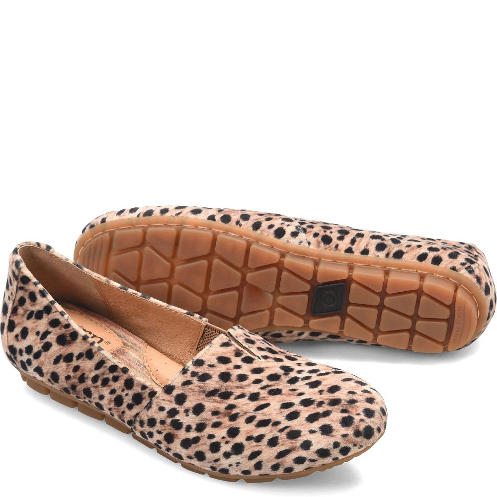 Born Sebra Flats Black Natural Leopard Product ID-iBlCWjeF