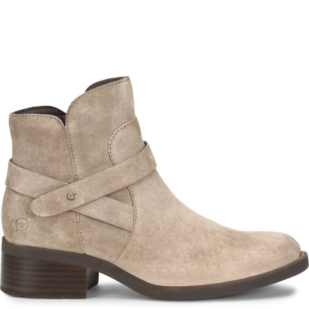 Born Tori Boots Taupe Suede Product ID-j3PKZdTK