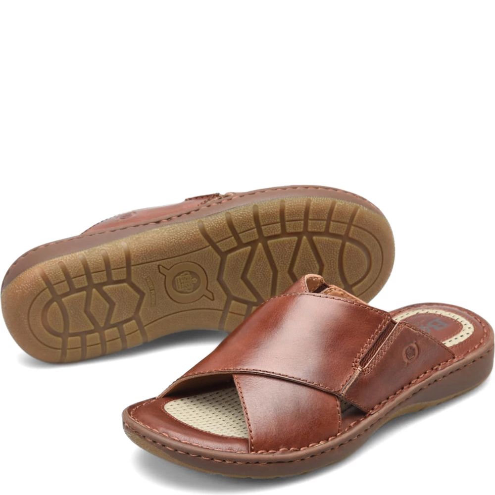 Born Marco Sandals Dark Tan Bourbon Product ID-kV1eT6jK [BornShoes-403]