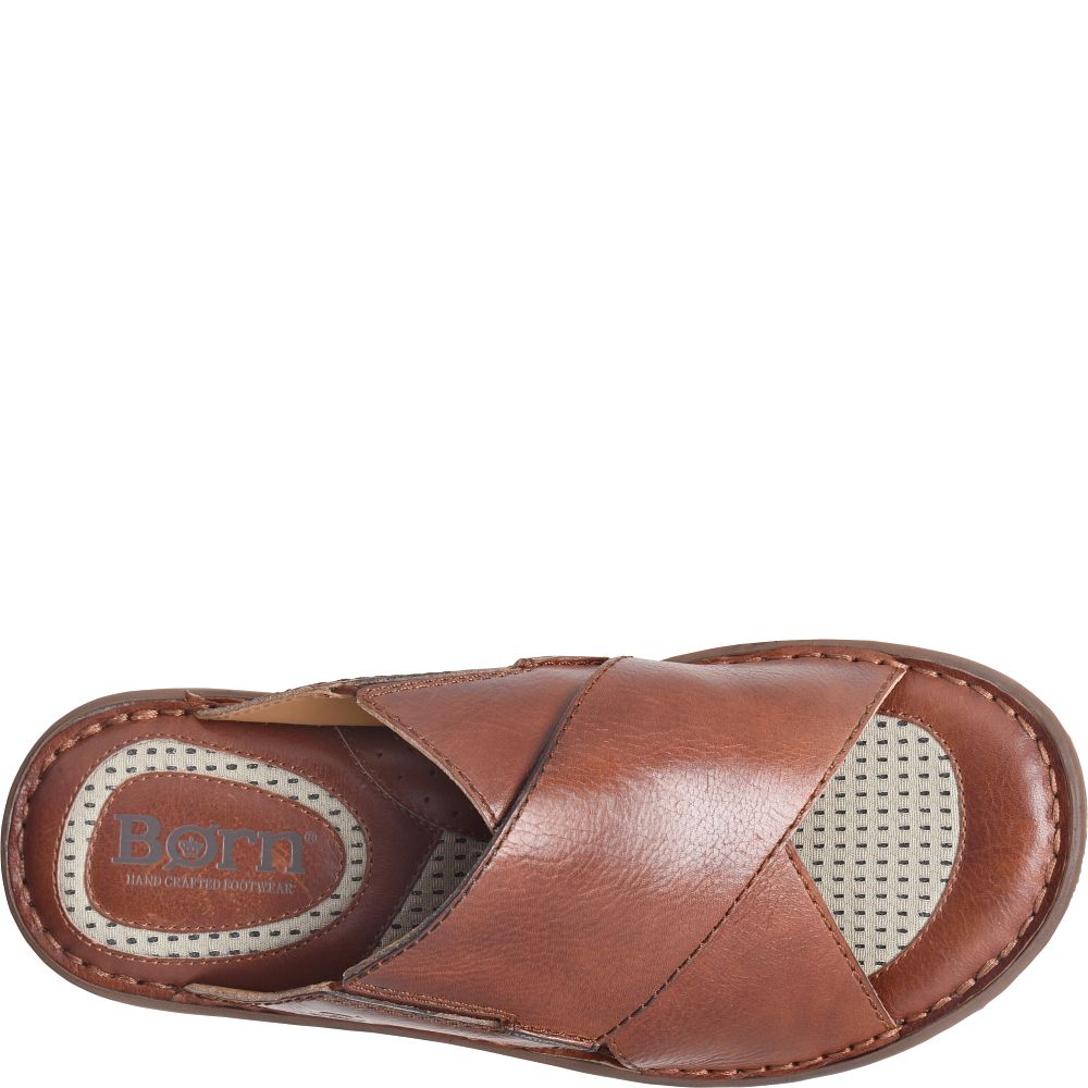 Born Marco Sandals Dark Tan Bourbon Product ID-kV1eT6jK