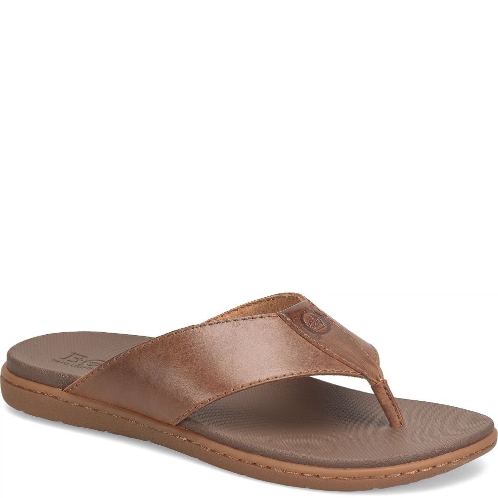 Born Gavin Sandals Brown Cuero Product ID-oIfCuUkL