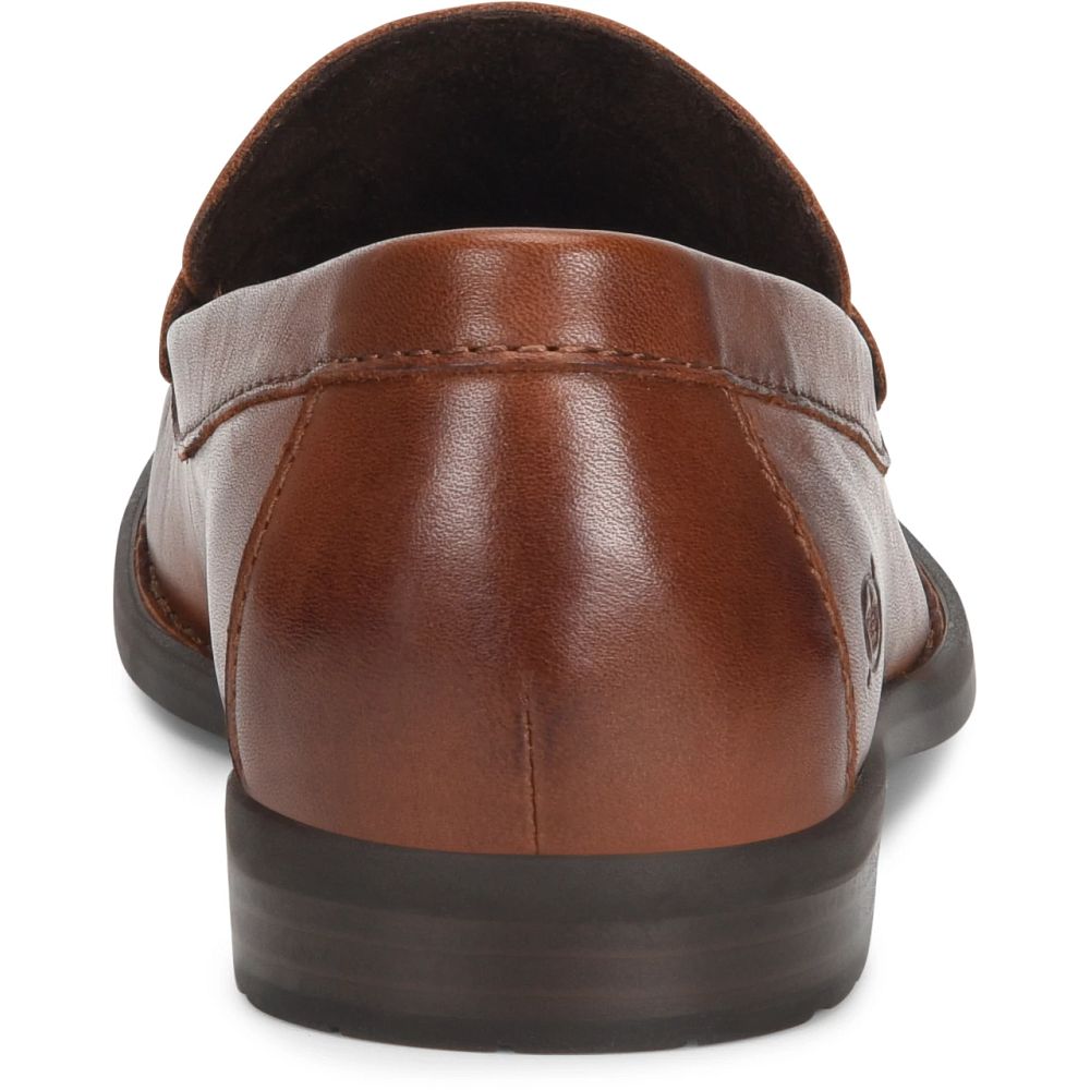 Born Matthew Slip-Ons Brown Cuero Product ID-qtk0eEx2