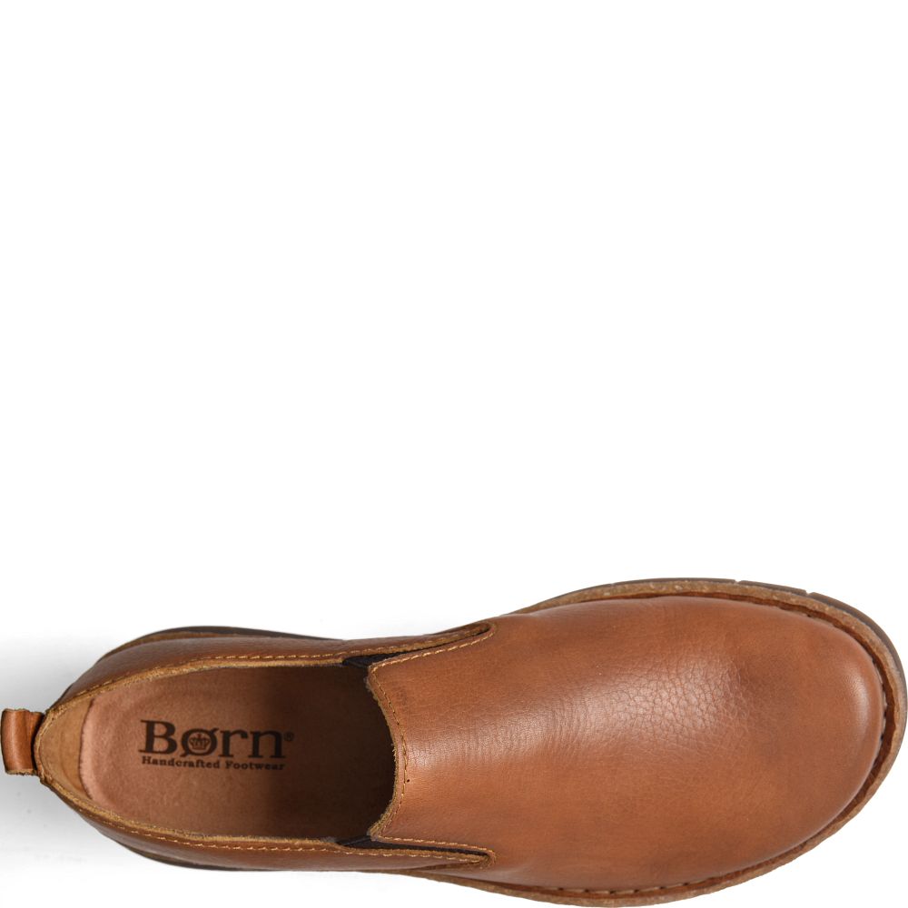 Born Bryson Slip-Ons Saddle Product ID-sNpJW5eO