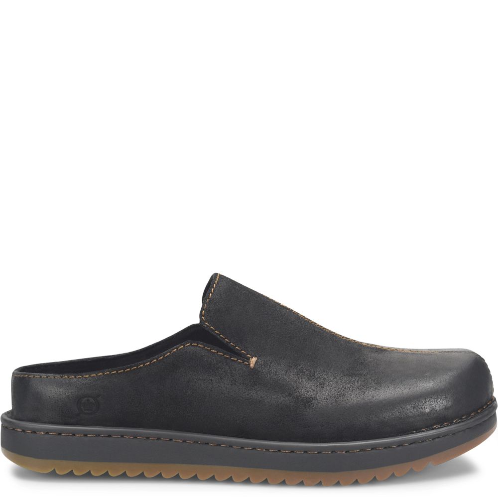 Born Jude Slip-Ons Black Distressed Product ID-vsWSR3FI