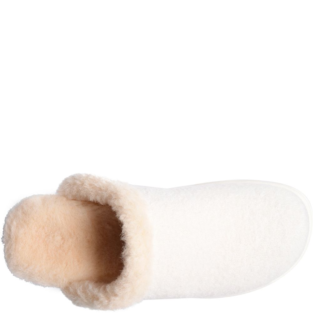 Born Zoe Slippers Winter White Wool Combo Product ID-waSbHhEx