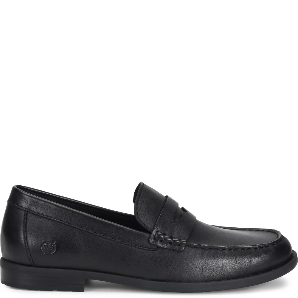 Born Matthew Slip-Ons Black Product ID-wiobm7rn